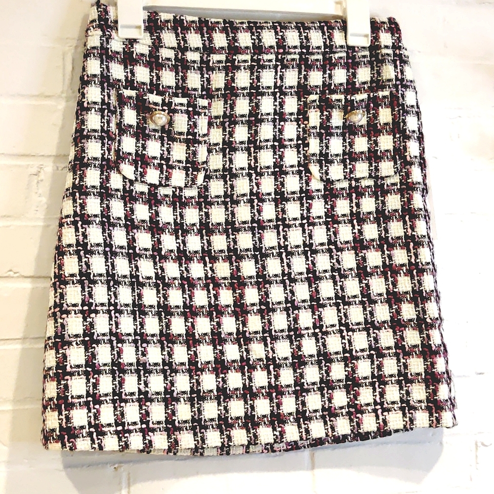 Maison d'Amélie Paris Textured Skirt - Picture 2 of 5